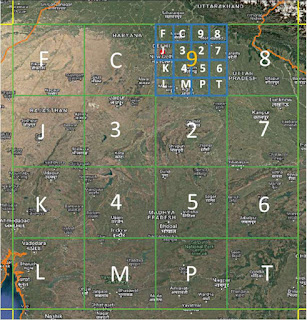 DIGIPIN Levels 2 subdivision