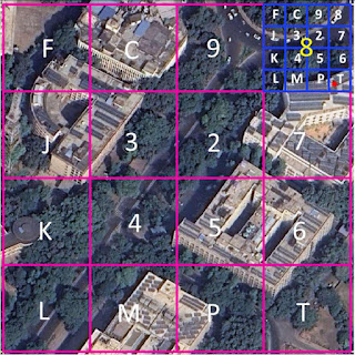 DIGIPIN Level 8 subdivision