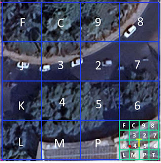 DIGIPIN Level 9 subdivision